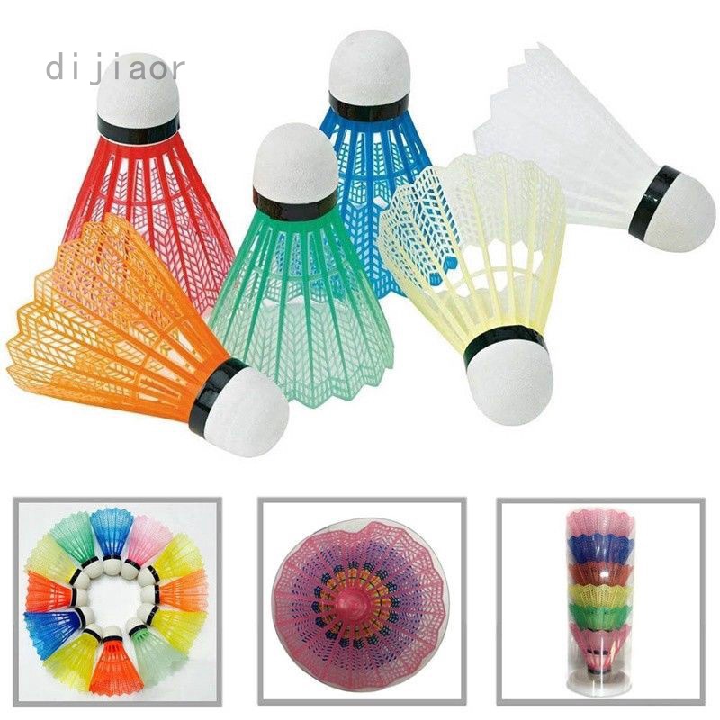 Set 6 Trái Cầu Lông Bằng Nhựa Cao Cấp Hfjinjing