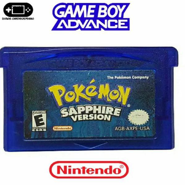 Ốp Điện Thoại Hình Pokemon Sapphire Iz7 Cho Nintendo Gameboy Advance Gba Sp Ds Lite