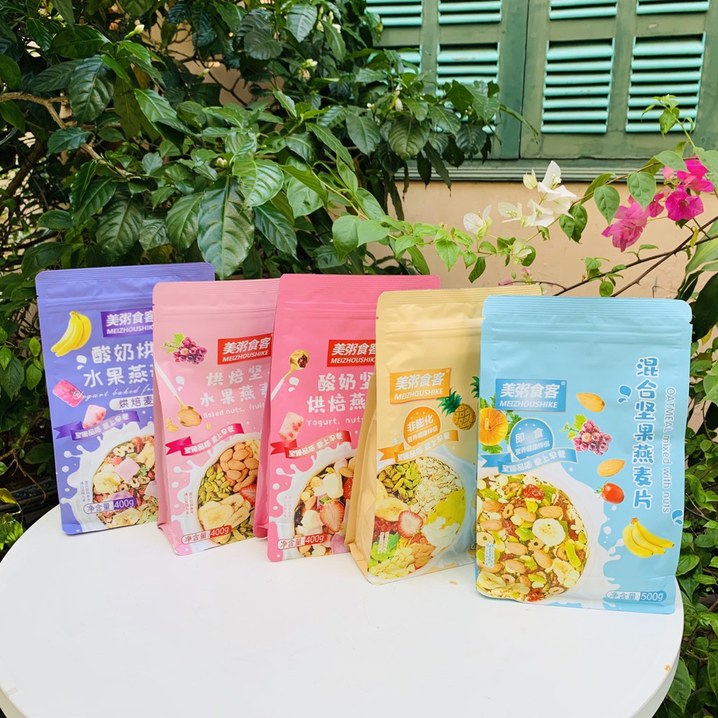 [GIẢM CÂN] Ngũ Cốc Sữa Chua 🌻 Mix Hạt 🌻 Hoa Quả Sấy Túi 500g | BigBuy360 - bigbuy360.vn