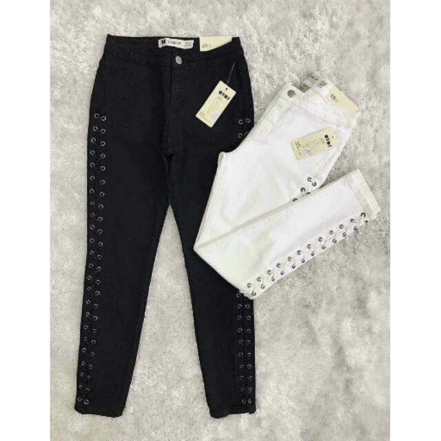 JEANS TOPSHOP ĐAN DÂY SƯỜN
