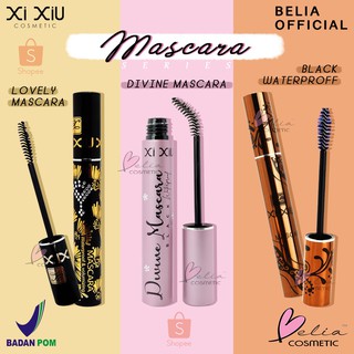 Image of ❤ BELIA ❤ Xi Xiu Lovely | Black | Pink Mascara Divine Waterproof Volumizing BPOM | maskara XIXIU
