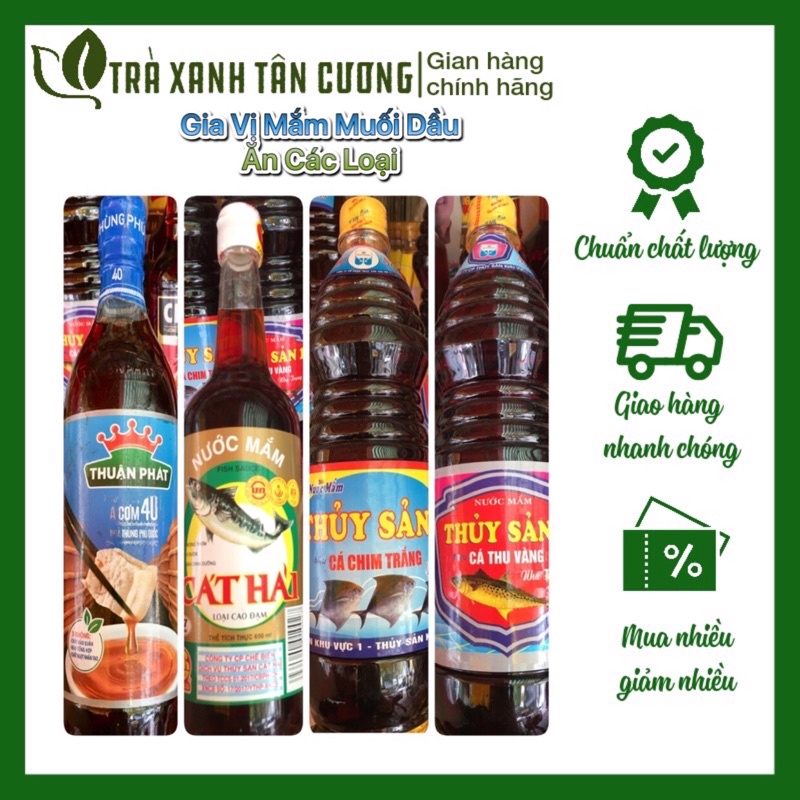 mắm phú quốc/ mắm cát hải thuỷ / mắm thuỷ sản chim trắng/ mắm thuỷ sản 1 cá thu vàng