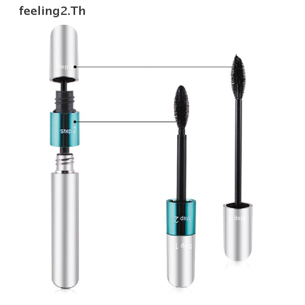 Mascara qic 2 Trong 1 Hiệu Ứng 4D Kháng Nước Lâu Trôi