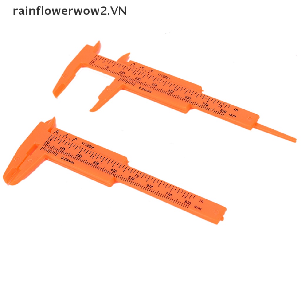1 Thước Đo Lường Mini 80mm Bằng Nhựa