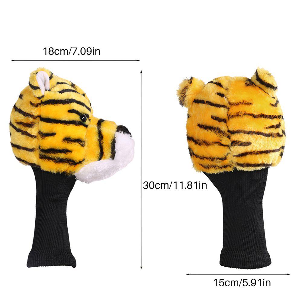 IVORY Vỏ Bọc Đầu Gậy Đánh Golf FW Kiểu Hoạt Hình Nhồi Bông Dễ Thương