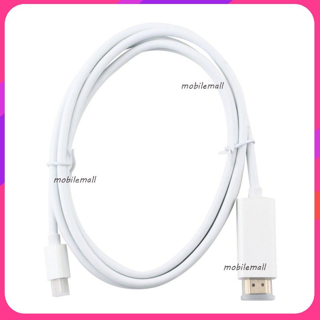 Mini DisplayPort DP To HDMI-compatible 1080P Adapter Cable For Mac Pro MacBook