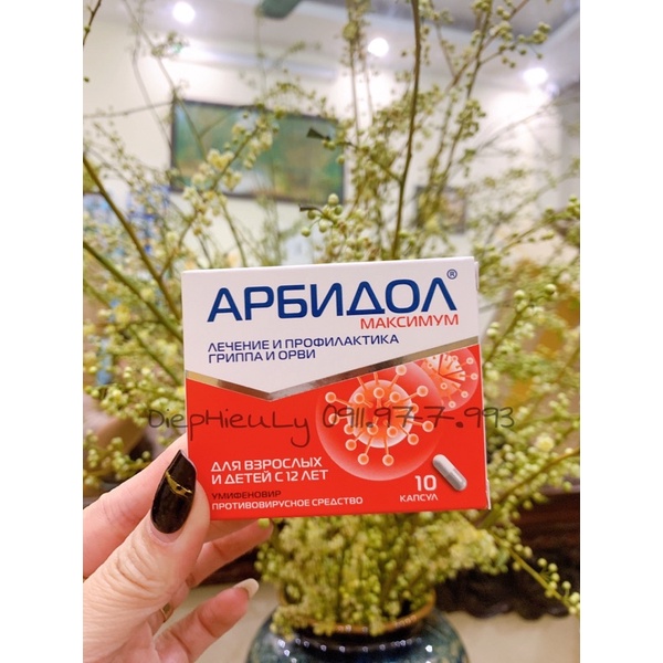Abidol tăngđề kháng Nga 10 viên, siro 100ml