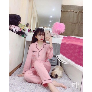 Bộ sau sinh chất lụa hàng đẹp