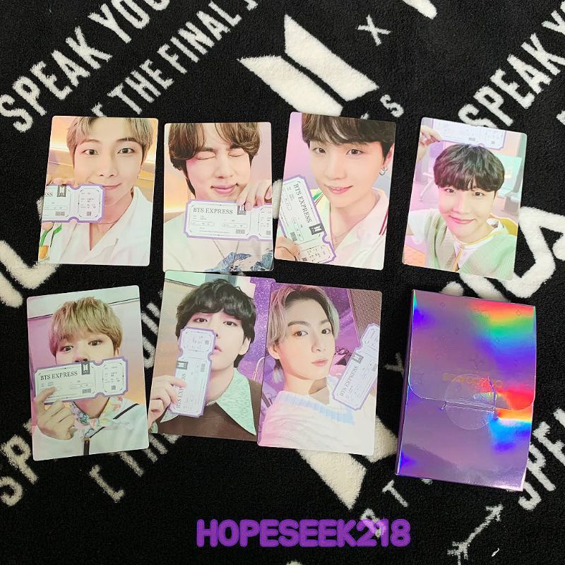BỘ ẢNH NHỰA ĐẶC BIỆT MINI PHOTOCARD SPECIAL ĐỢT SOZOOWOO SWZ BTS