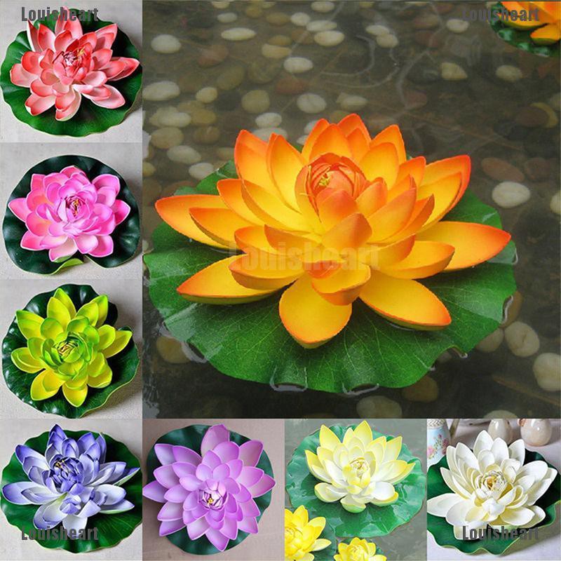 Hoa Sen Giả Trang Trí Bể Cá 18cm