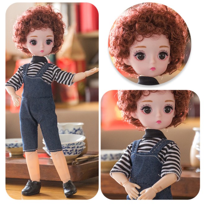 Búp Bê 30cm 22 Khớp Giá rẻ Vô Cùng Xinh Xắn