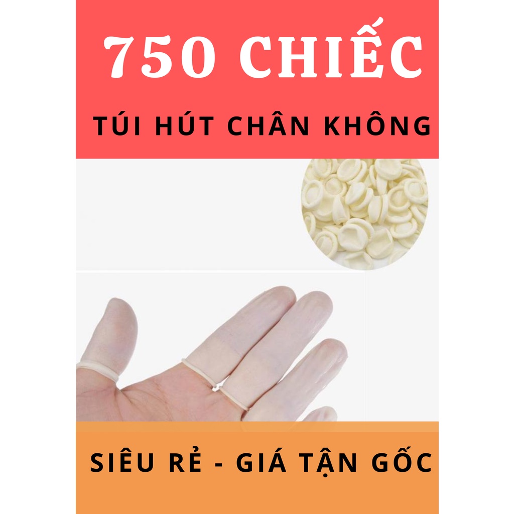 Bao ngón cao su, hàng việt nam, màu trắng,dùng cho nail,móng