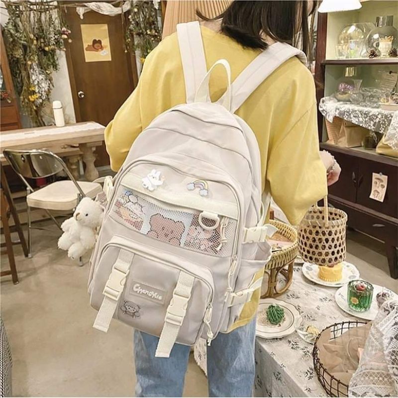 BALO NỮ NAM MINI THỂ THAO, ĐI HỌC, DU LỊCH THỜI TRANG UNISEX - TÚI CẶP XÁCH ĐỰNG LAPTOP ULZZANG COMFOR