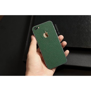 [ Hot_Sale ] Miếng Dán Skin Da iPhone - Xanh Rêu Sang Trọng