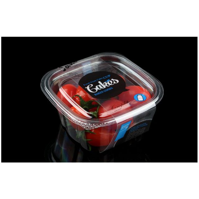 Hộp nhựa B503 đựng bánh phô mai tươi, tiramisu 100 cái