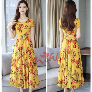 Váy Đầm Trung Niên Nữ Cho Mẹ Họa Tiết Dáng Dài - Thời Trang Cho Người Lớn Tuổi Trung Tuổi U40 U50 Giá Rẻ Đẹp Bigsize | BigBuy360 - bigbuy360.vn