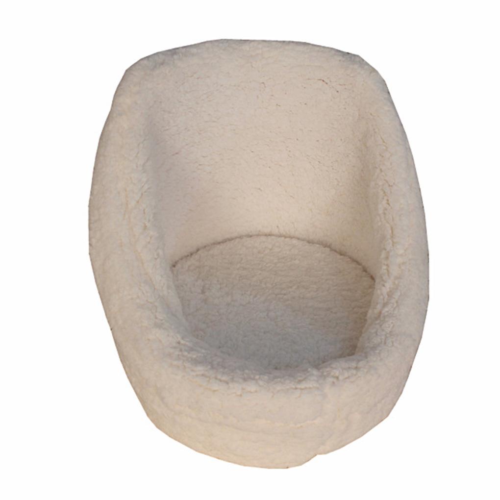 Đệm Ngồi Sofa Mini Màu Trắng Ấm Áp Làm Phụ Kiện Chụp Ảnh Cho Bé Sơ Sinh