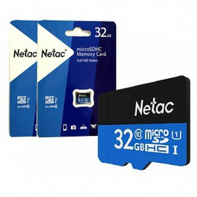 Thẻ nhớ Micro SD Netac 32GB chính hãng bảo hành 5 năm