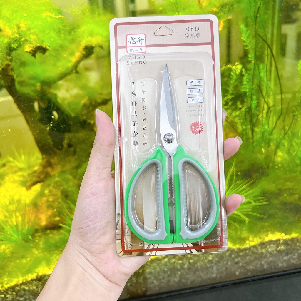 Kéo cắt thức ăn cắt gà đa năng tỉa cành siêu sắc siêu bền giá rẻ H10 - Gia Dụng Rose