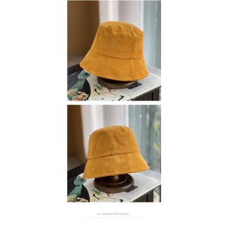 Nón Bucket Nhung Gân ( Ảnh Thật)