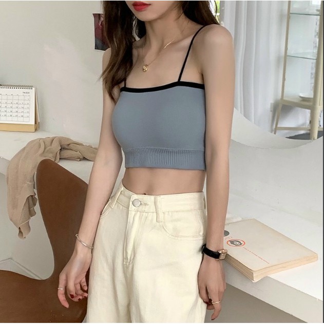 mẫu mới*Áo Bra quây. áo bra 2 dây chất cotton siêu co dãn mát mềm mịn