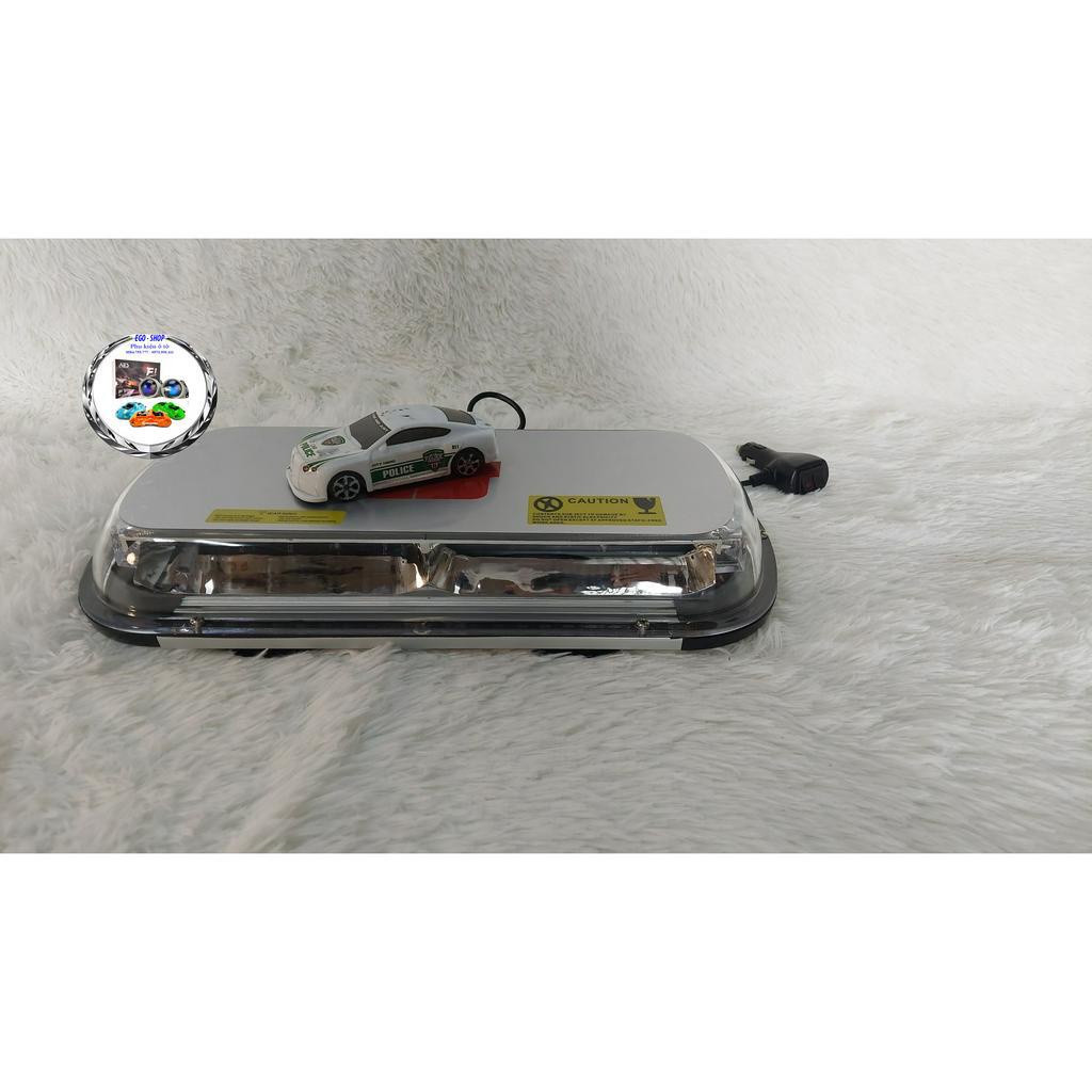 Đèn nháy xanh đỏ - Đèn chớp xanh đỏ gắn nóc xe ô tô 44LED - 44W chuyên dụng dành cho xe ưu tiên.