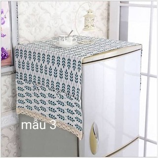 Tấm phủ tủ lạnh vải canvas