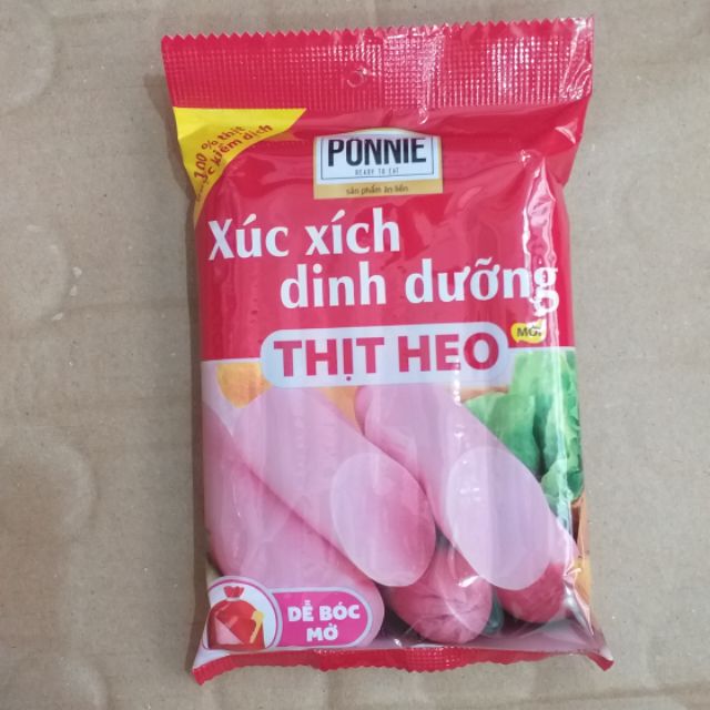 Xúc xích PONNIE gói 175g/105g | BigBuy360 - bigbuy360.vn