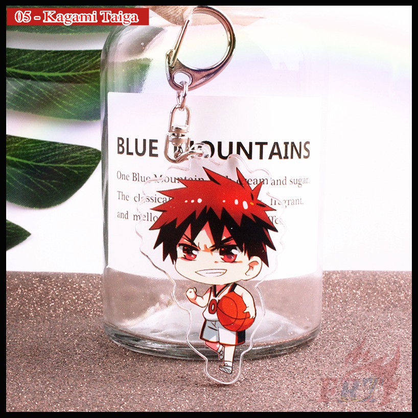 ❀  Kuroko no Basket Móc khóa ❀ 1Pc Anime Character Acrylic Double-Sided Printed Keyrings Pendant Gifts