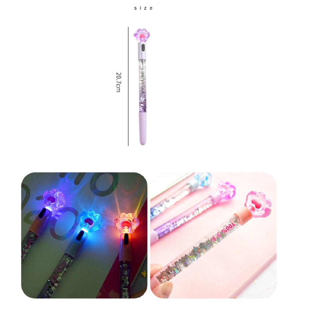 MJJ BÚT GALAXY CÓ ĐÈN PHÁT SÁNG /Bút vuốt mèo