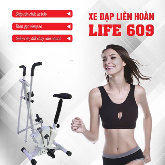 Xe đạp tập thể dục life 609