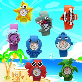 Đồng hồ đeo tay trẻ em hình thú ngộ nghĩnh chống nước