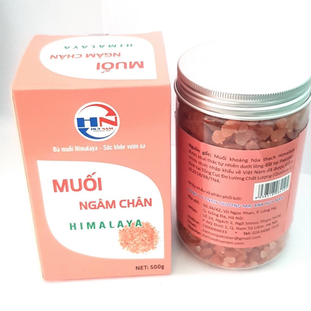 ĐÁ MUỐI NGÂM CHÂN