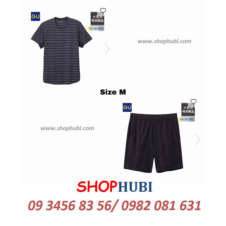 Bộ thể thao GU UNIQLO nhật