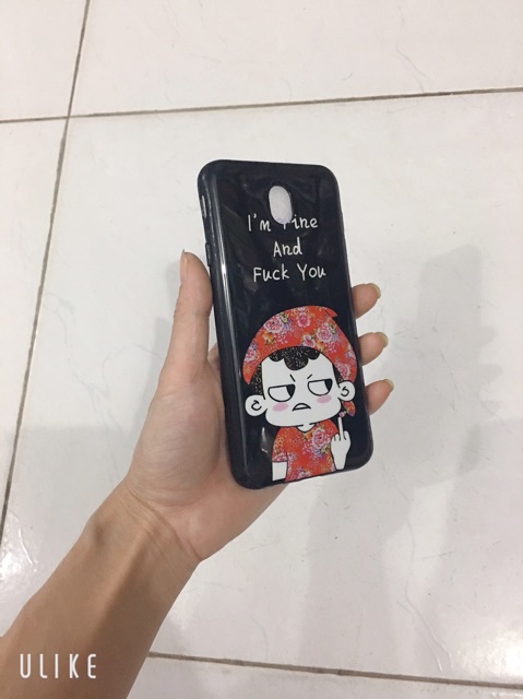 Ốp lưng J7 Pro,J7pro cô gái chùm khăn