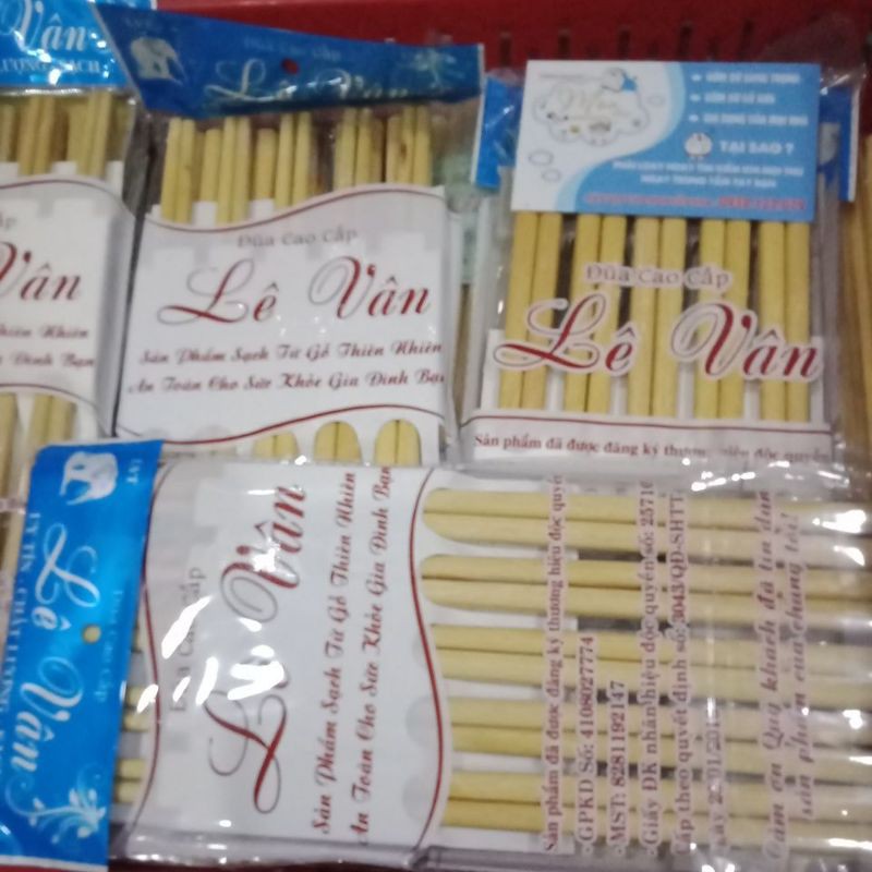 Đũa Gỗ Từ Thiên Nhiên Lê Vân