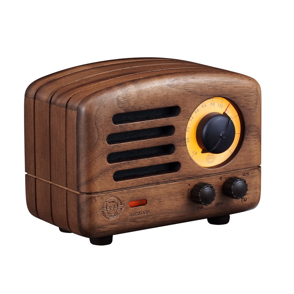 MUZEN MW-2 OTR Mini bằng gỗ Handmade Retro FM Radio Loa Bluetooth Món quà sáng tạo