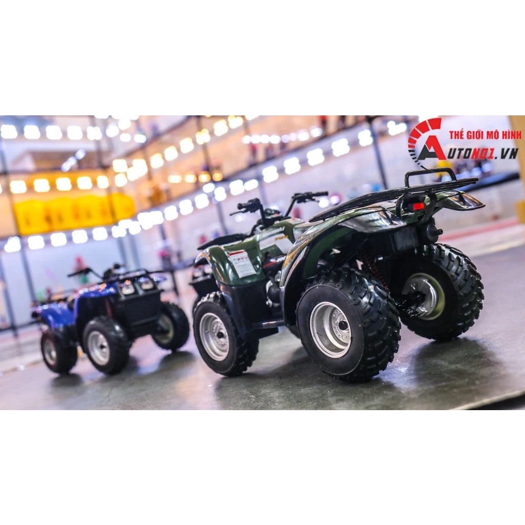 MÔ HÌNH XE ĐỊA HÌNH 4 BÁNH 2002 KAWASAKI PRAIRIE 400 1:12 WELLY