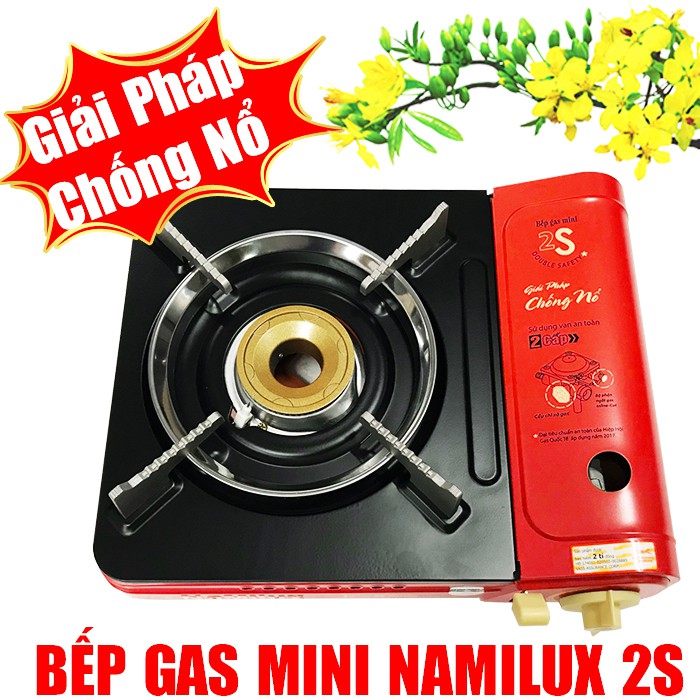 Bếp Gas mini 2S Namilux Model NA-194PF giải pháp an toàn cho bếp