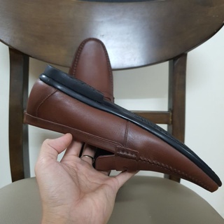 Giày Lười Nam Da Bò Mã GLC65 ( Thanh Lý Lẻ Size )