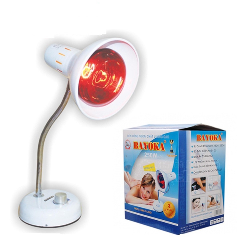 Đèn Hồng Ngoại sưởi ấm hỗ trợ chấn thương Bayoka - Việt Nam