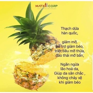 THẠCH DỨA GIẢM CÂN HÀN QUỐC