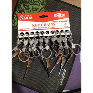 Vỉ 12 móc treo chìa khóa có móc ráy tai