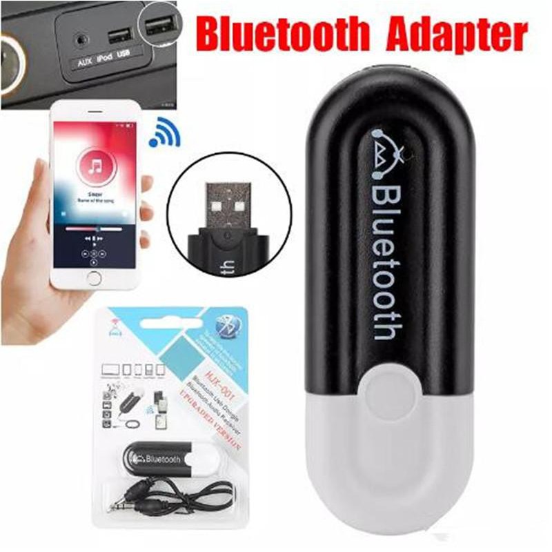 Bộ thu USB Bluetooth 5.0 Bộ chuyển đổi không dây âm thanh AUX 3.5mm cho bộ loa tai nghe xe hơi Bộ thu nhạc âm thanh nổi