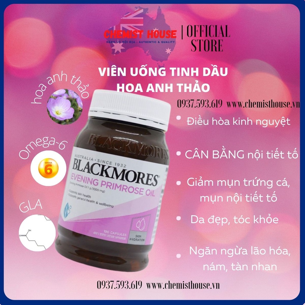 Combo Tăng Cường Nội Tiết Tố Nữ (Blackmores Anh Thảo + Mầm Đậu Nành)