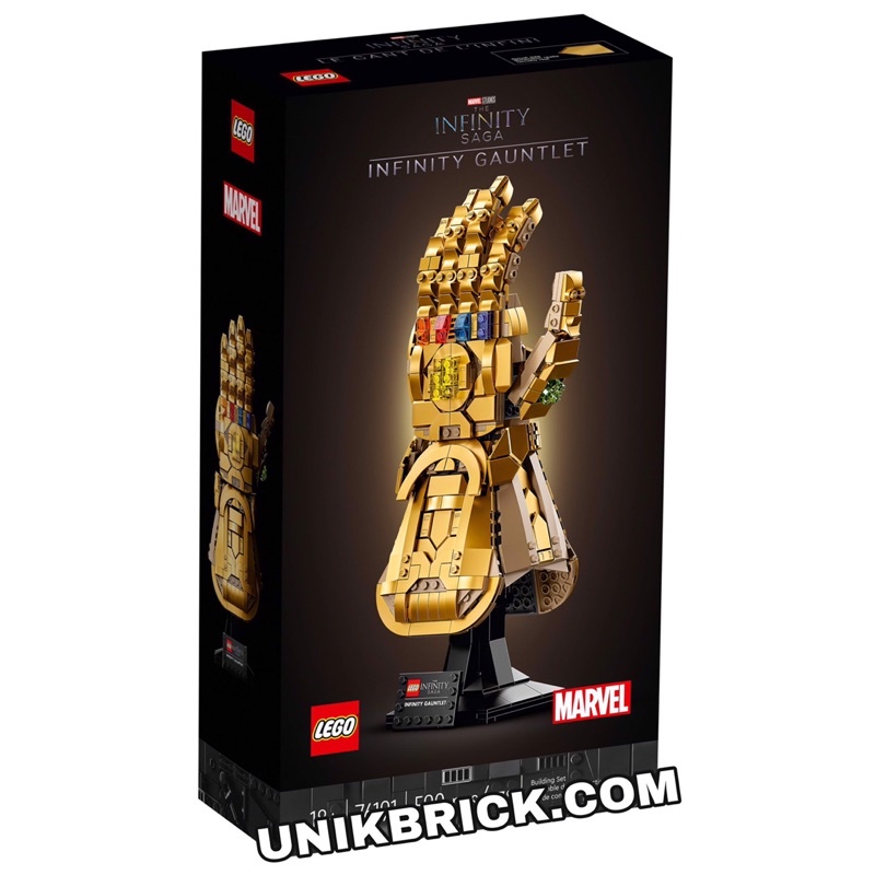 [CÓ HÀNG] Lego UNIK BRICK Marvel 76191 Infinity Gauntlet Găng tay vô cực trong The Infinity Saga chí