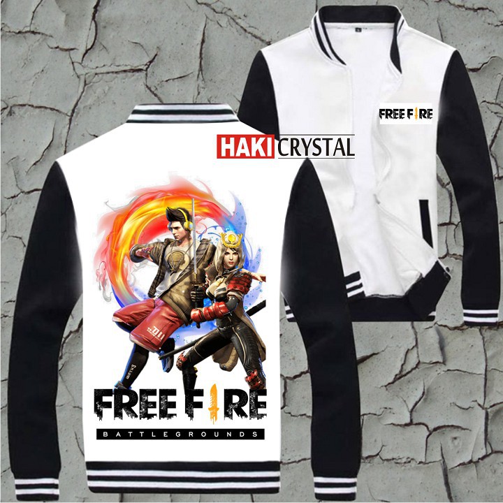 HOT- GIÁ XƯỞNG, SALE TẬN GỐC, HÌNH IN SẮC NÉT, Áo Khoác Free Fire- Couple - áo game mới nhất