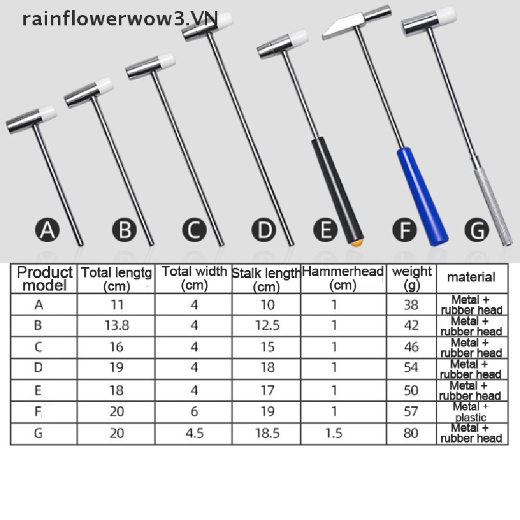 1 Búa Thép Mini Chuyên Dụng Bảo Trì Trang Sức Đồng Hồ