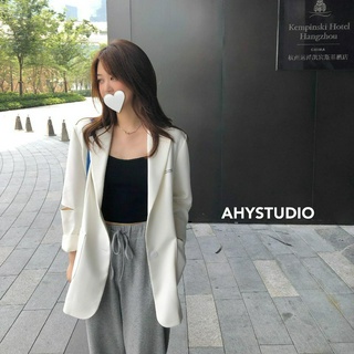 Áo Khoác Vest Dáng Rộng Thời Trang Mùa Thu 2020 Dành Cho Nữ
