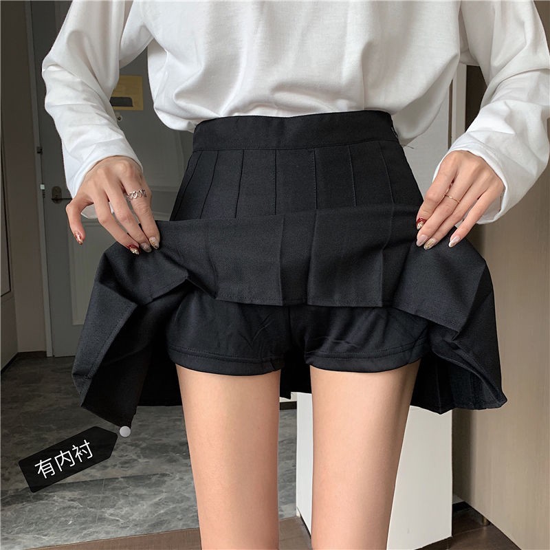 Chân váy TENNIS nữ ngắn thời trang, chân váy nữ học sinh xếp ly trơn màu mã